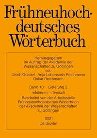 Abbildung von: refutieren - römisch - De Gruyter