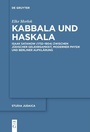 Cover: Kabbala und Haskala - De Gruyter