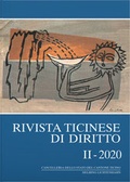 Cover: Rivista ticinese di diritto II-2020 - Helbing & Lichtenhahn
