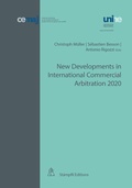Cover: New Developments in International Commercial Arbitration 2020 - St&auml;mpfli Verlag AG