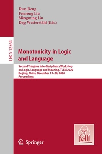 Abbildung von: Monotonicity in Logic and Language - Springer