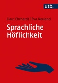 Cover: Sprachliche H&ouml;flichkeit - UTB