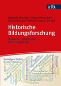 Cover: Historische Bildungsforschung - UTB