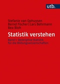 Cover: Statistik verstehen, Band 1 - UTB