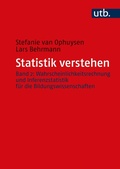 Cover: Statistik verstehen, Band 2 - UTB