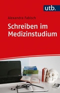 Cover: Schreiben im Medizinstudium - UTB