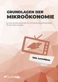Bild: Grundlagen der Mikro&ouml;konomie (VWL) Lernheft f&uuml;r Studierende inkl. Lernvideos, Aufgaben & L&ouml;sungen - StudyHelp Verlag