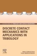 Cover: Discrete Contact Mechanics with Applications in Tribology - Elsevier