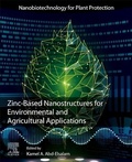 Cover: Zinc-Based Nanostructures for Environmental and Agricultural Applications - Elsevier