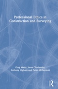 Cover: Professional Ethics in Construction and Surveying - Routledge