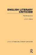 Cover: English Literary Criticism - Routledge