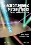 Cover: Electromagnetic Metasurfaces - Wiley