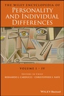 Cover: The Wiley Encyclopedia of Personality and Individual Differences, Set - Wiley-ISTE