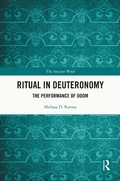 Cover: Ritual in Deuteronomy - Routledge