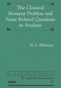 Abbildung von: The Classical Moment Problem and Some Related Questions in Analysis - Society for Industrial & Applied Mathematics,U.S.