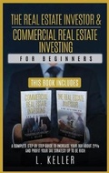 Cover: THE REAL ESTATE INVESTOR AND COMMERCIAL REAL ESTATE INVESTING for beginners - Charlie Creative Lab