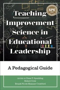 Cover: Teaching Improvement Science in Educational Leadership - Myers Education Press