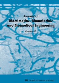Enlarge image Cover: Journal of Biomimetics, Biomaterials and Biomedical Engineering Vol. 47 - Trans Tech Publications Ltd