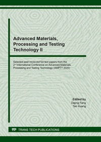 Abbildung von: Advanced Materials, Processing and Testing Technology II - Trans Tech Publications Ltd