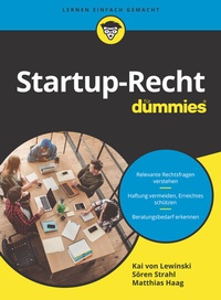 Abbildung von: Startup-Recht für Dummies - Wiley-VCH