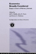 Cover: Economics Broadly Considered - Routledge