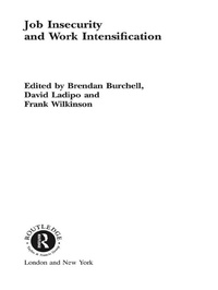 Abbildung von: Job Insecurity and Work Intensification - Routledge