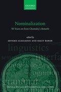 Cover: Nominalization - OUP eBook