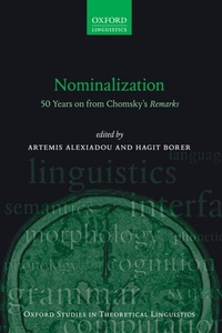 Abbildung von: Nominalization - OUP eBook