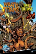 Cover: Wrath of the Titans: Force of the Trojans #4 - TidalWave Productions