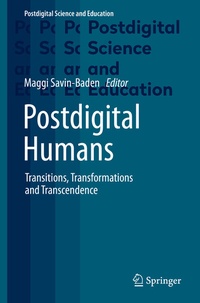 Enlarge image Cover: Postdigital Humans - Springer