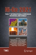Cover: Ni-Co 2021: The 5th International Symposium on Nickel and Cobalt - Springer