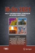 Cover: Ni-Co 2021: The 5th International Symposium on Nickel and Cobalt - Springer