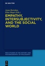 Cover: Empathy, Intersubjectivity, and the Social World - De Gruyter