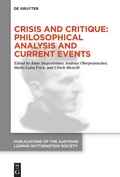 Cover: Crisis and Critique: Philosophical Analysis and Current Events - De Gruyter