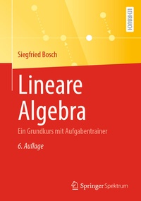 Abbildung von: Lineare Algebra - Springer Spektrum