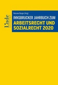 Abbildung von: Innsbrucker Jahrbuch zum Arbeits- und Sozialrecht 2020 - Linde