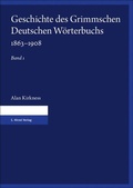 Cover: Geschichte des Grimmschen Deutschen W&ouml;rterbuchs 1863-1908 - Hirzel