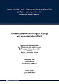 Abbildung von: Multizentrische Untersuchung zur Ätiologie von Magenulzera beim Pferd - Mensch & Buch
