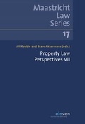 Cover: Property Law Perspectives VII - Eleven International Publishing