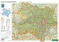 Abbildung von: Schreibtischunterlage DUO, Schulhandkarte Niederösterreich 1:450.000 - Freytag-Berndt und ARTARIA