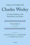 Cover: The Letters of Charles Wesley - Oxford University Press