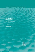 Cover: Karl Marx (Routledge Revivals) - Routledge