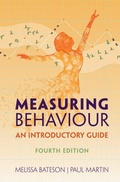 Cover: Measuring Behaviour - Cambridge University Press