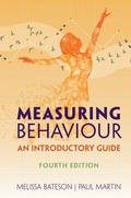 Cover: Measuring Behaviour - Cambridge University Press