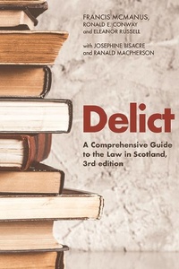 Enlarge image Cover: Delict - Edinburgh University Press