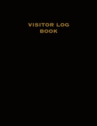 Abbildung von: Visitor Log Book - Amy Newton