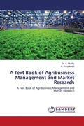 Cover: A Text Book of Agribusiness Management and Market Research - LAP Lambert Academic Publishing