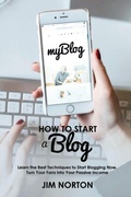 Cover: How to start a Blog - Jim Norton