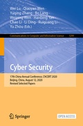 Cover: Cyber Security - Springer