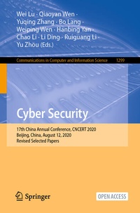 Enlarge image Cover: Cyber Security - Springer